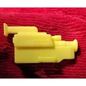 Vntg Toy 1989 Barbie Camcorder VHS MATTEL SKIPPER TRENDY FASHIONS YELLOW PLASTIC